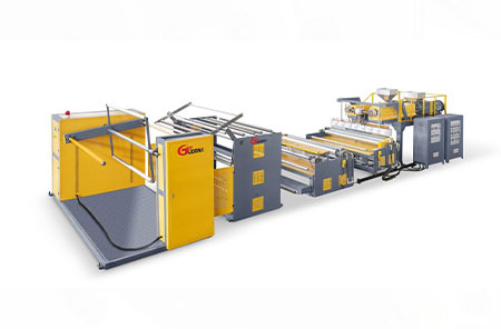 How is the bubble film machine produced?