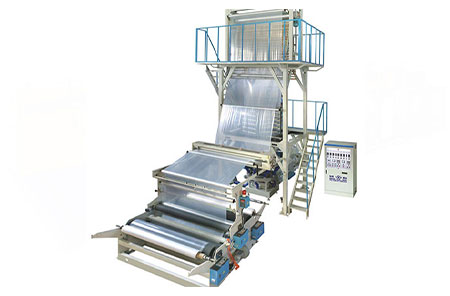 /How does the film blowing machine work?